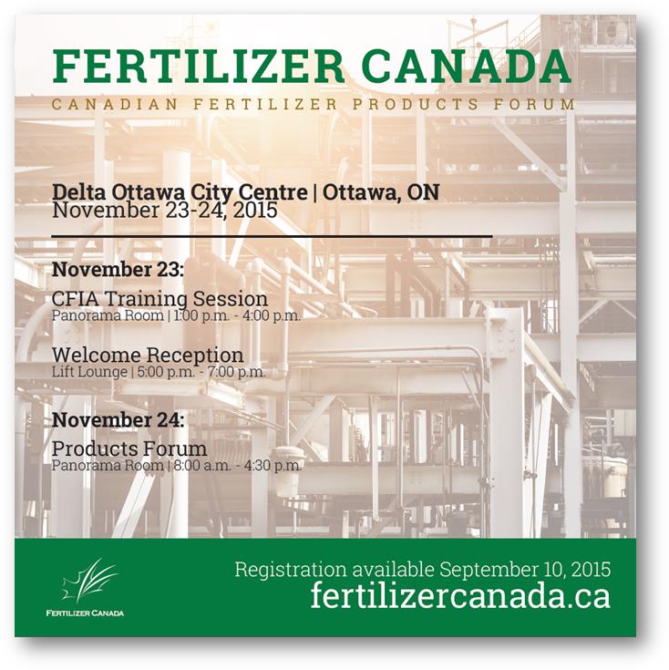 Canadian Fertilizer Products Forum